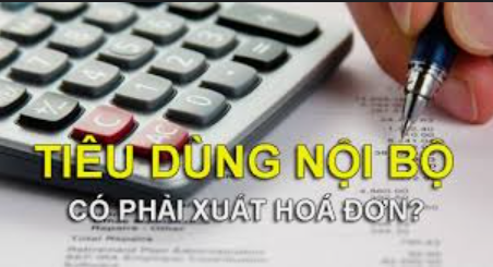 XUẤT HÓA ĐƠN TIÊU DÙNG NỘI BỘ