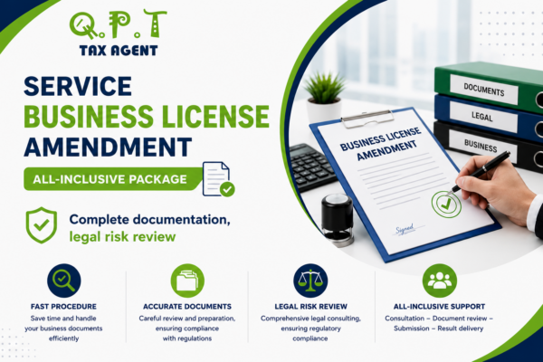 BUSINESS LICENSE AMENDMENT SERVICES